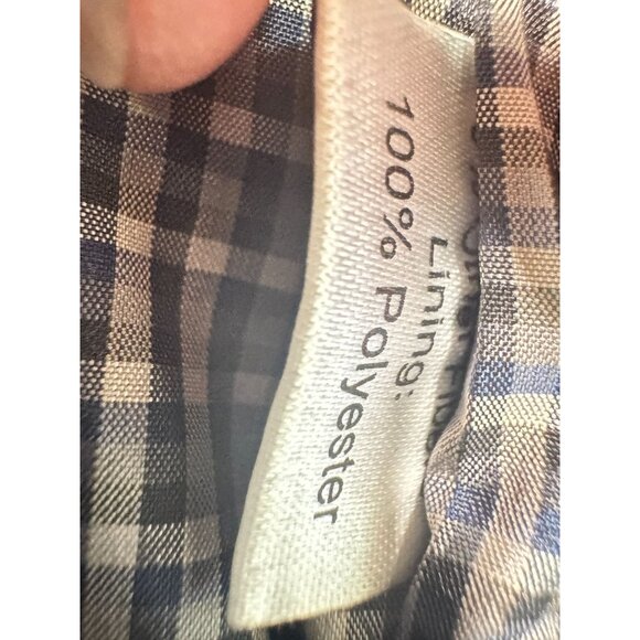 Joseph Abboud Men's Button Up Waistcoat Vest Size 2X Gray Full Back Classic Fit - Picture 5 of 11